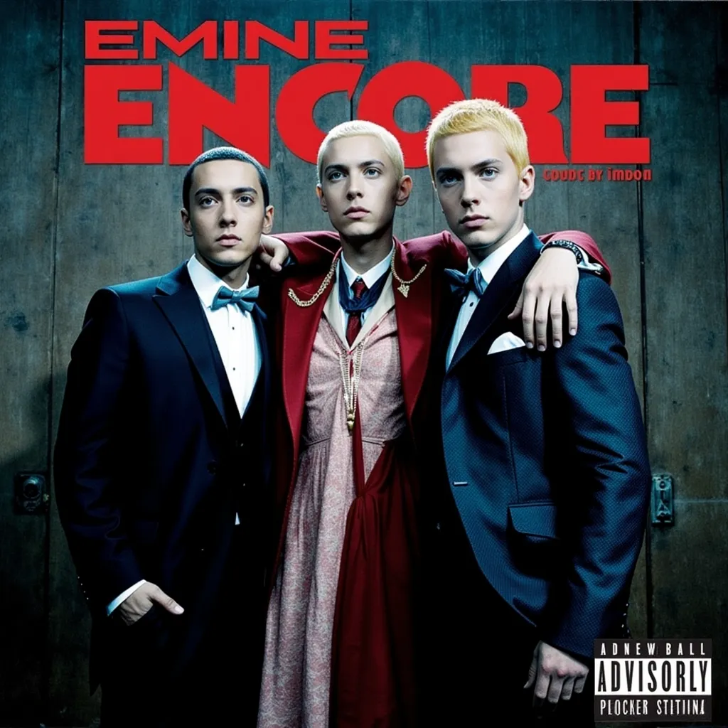 EMINEM ENCORE ART STYLE