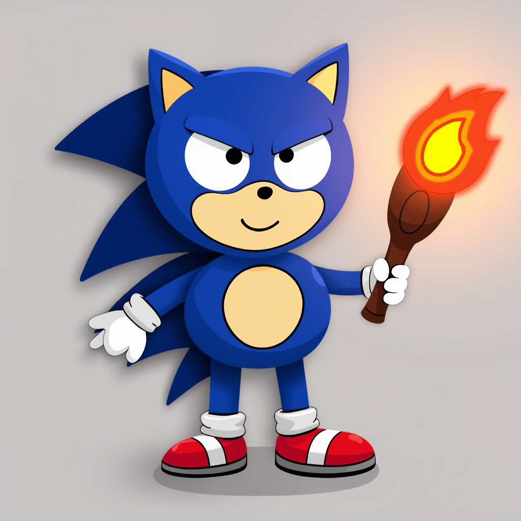 Sanic Monster Hunter Style