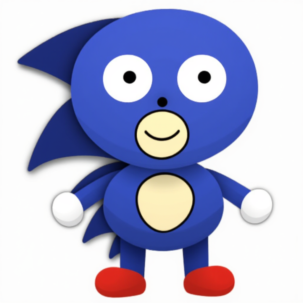 Just Sanic from "Sanic: Monster Hunter"