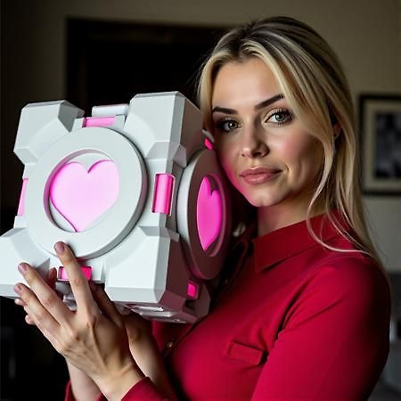 FLUX // Polyhedron: (Portal 2) Weighted Companion Cube <3