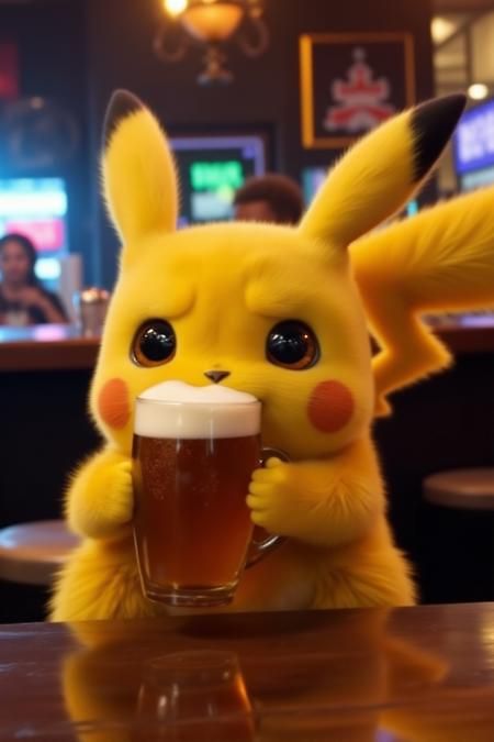 Detective Pikachu - Flux1.D & SDXL