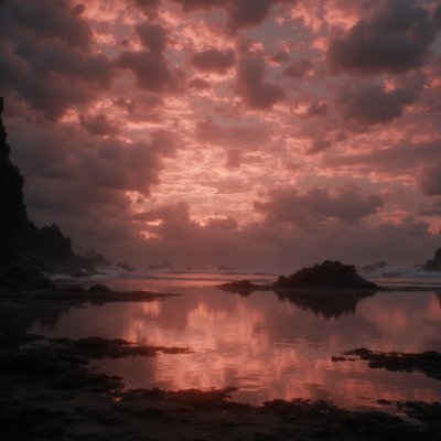 Can you show the sunset in this pic and  remove the vintage hues