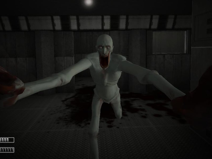 SCP-096 from Containment Breach (Screaming)