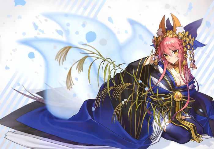 Tamamo no Mae (Fate Grand Order FGO) (VA: Saito Chiwa)