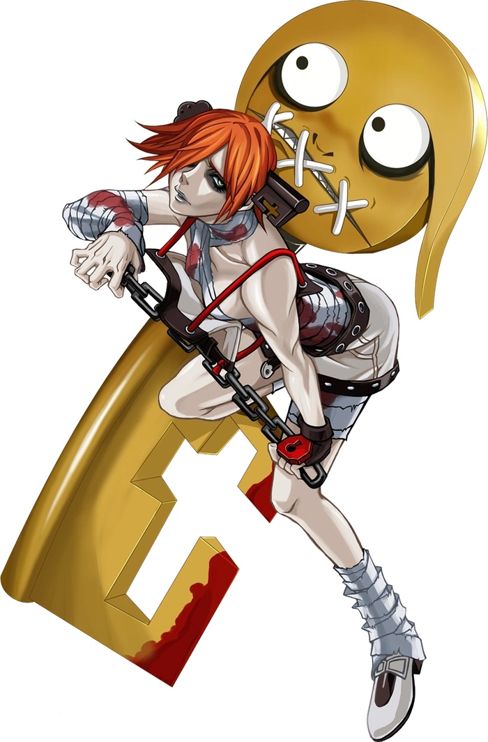 A.B.A & Paracelsus[Guilty Gear XX Λ Core Plus R]