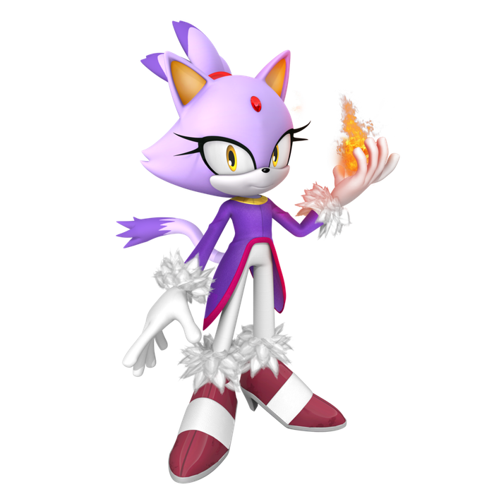 Blaze the Cat (Erica Schroeder)