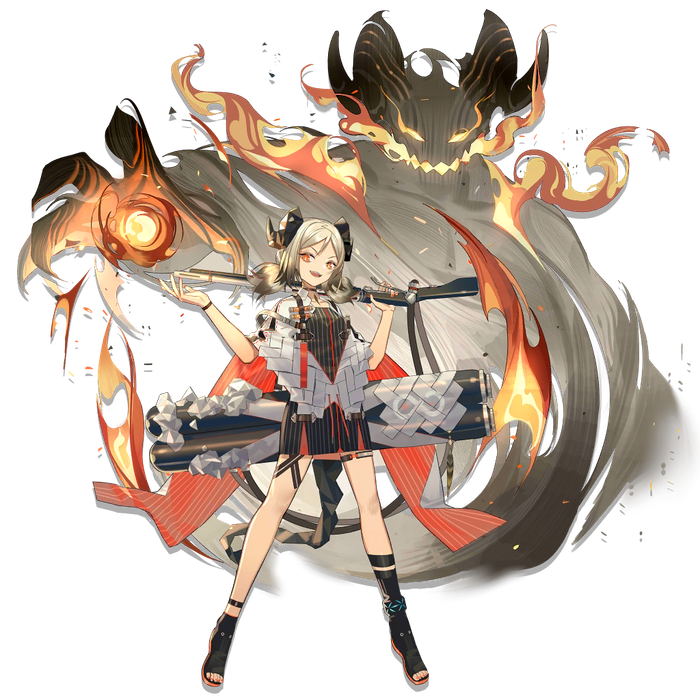 Ifrit (Arknights, Japanese - CV: Yumiri Hanamori)