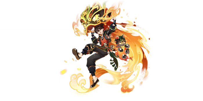 Yip Gaming (Genshin Impact, Japanese - CV: Shohei Komatsu) (RIN_E3)