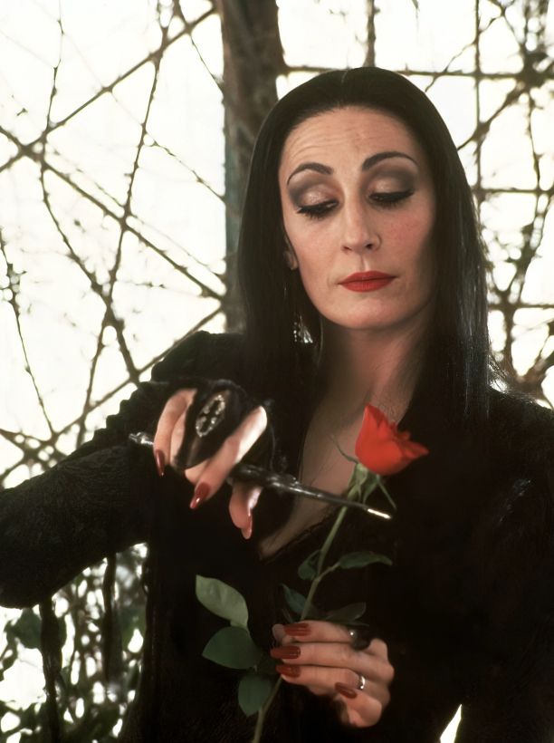 Morticia Addams (Anjelica Huston)
