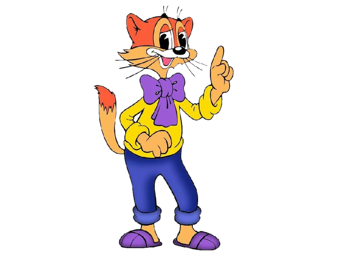 cat Leopold / кот Леопольд from Soviet cartoon