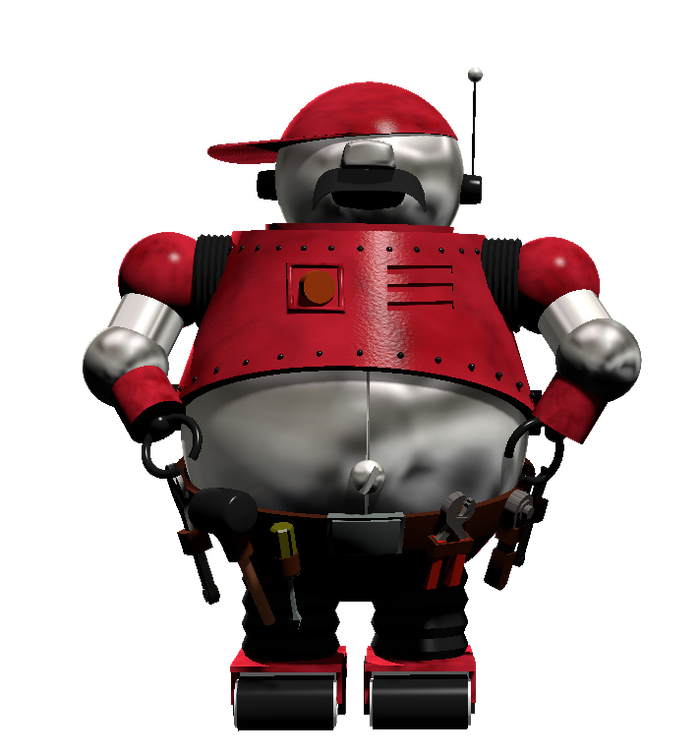 Tex The Robot (THX) (Blue Justice)