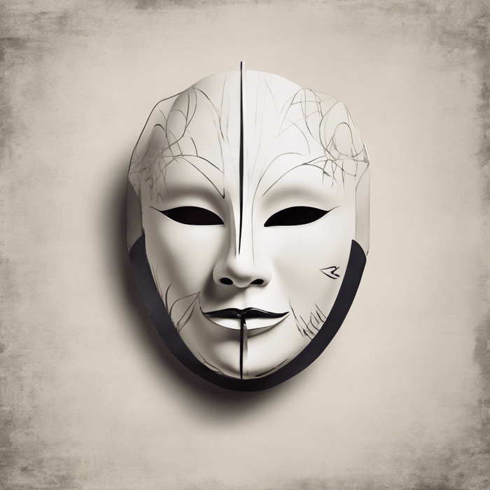 Drawn mask (voz antiga) (Luca Macarine)