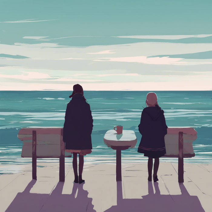 By The Seaside (DELTARUNE Chapter 1) (KRIS&SUSIE)