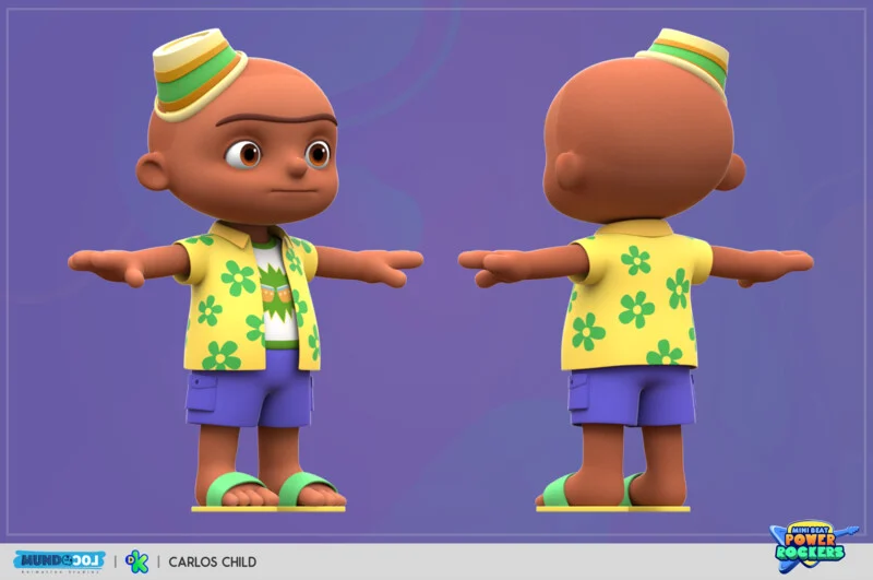 Carlos (Mini beat power rockers)