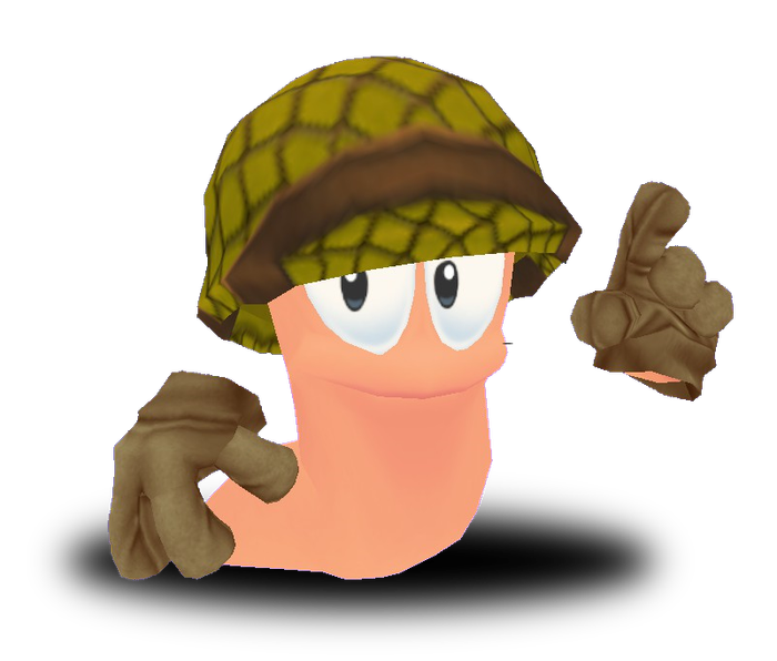 Worms 3D Spanish worm voice