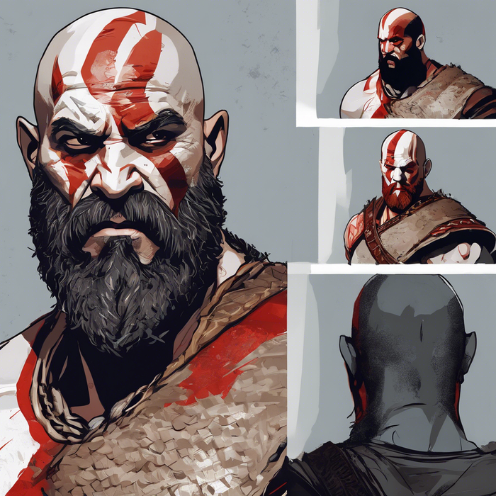 Kratos UPDATED (God of War Ragnarok) (Christopher Judge)