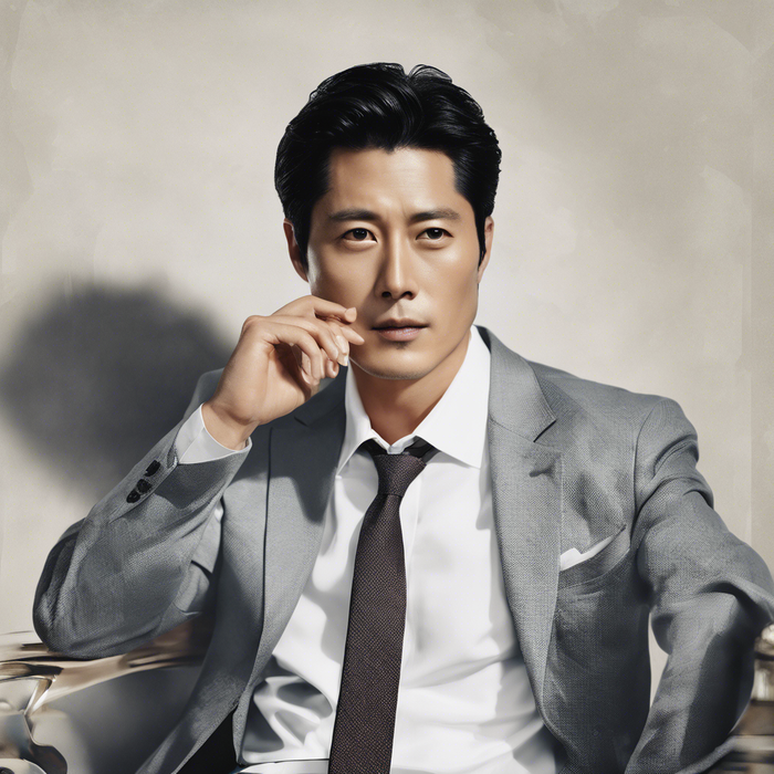 Korean actor Jung Woo Sung