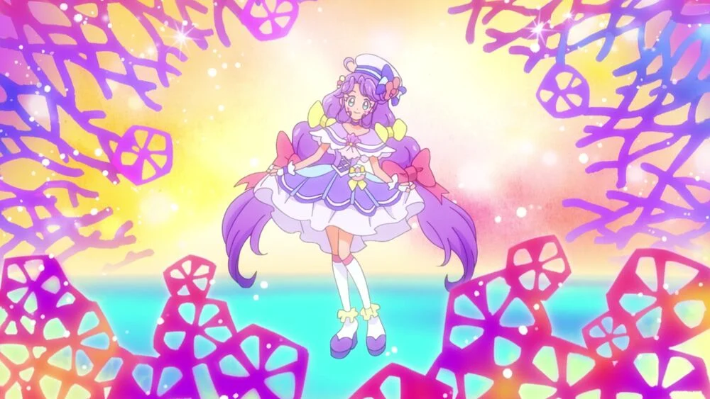 Sango Suzumura / Cure Coral (CV: Hanamori Yumiri)