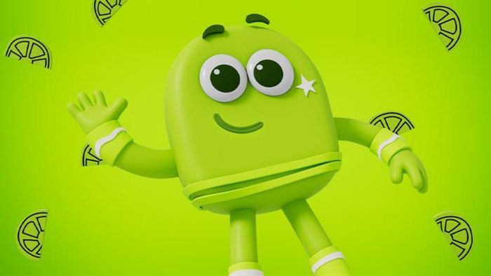 Colourblock Lime