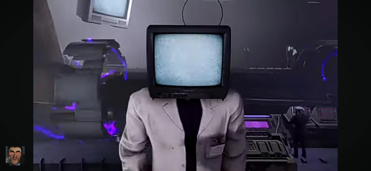 Scientist tv man