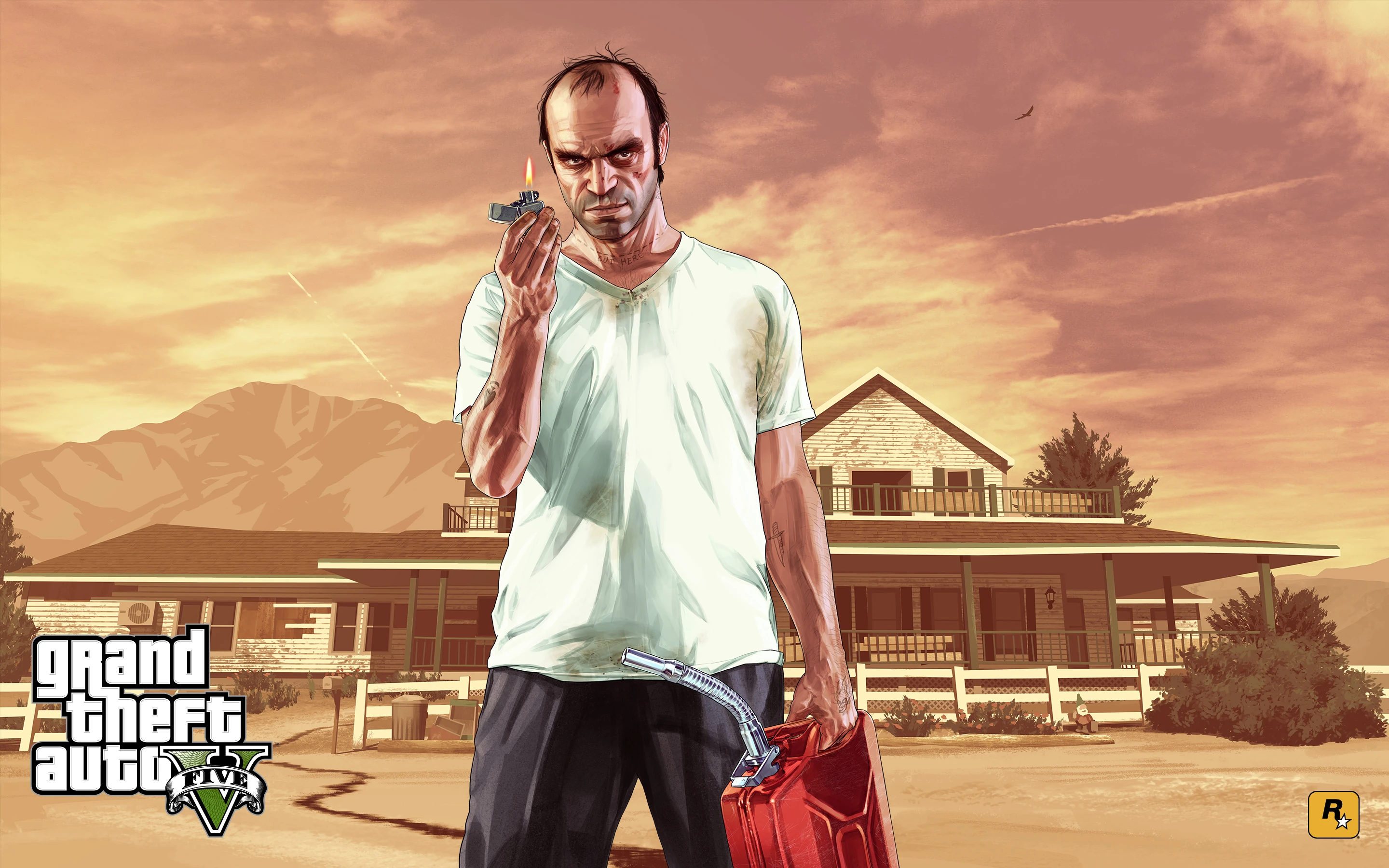 Trevor Philips (screaming) (Grand Theft Auto V)