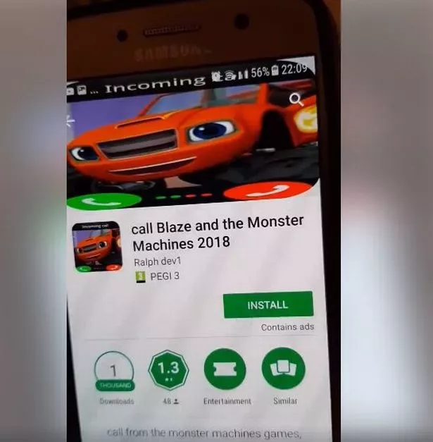 Call Blaze and the Monsters Machines (Banned app)
