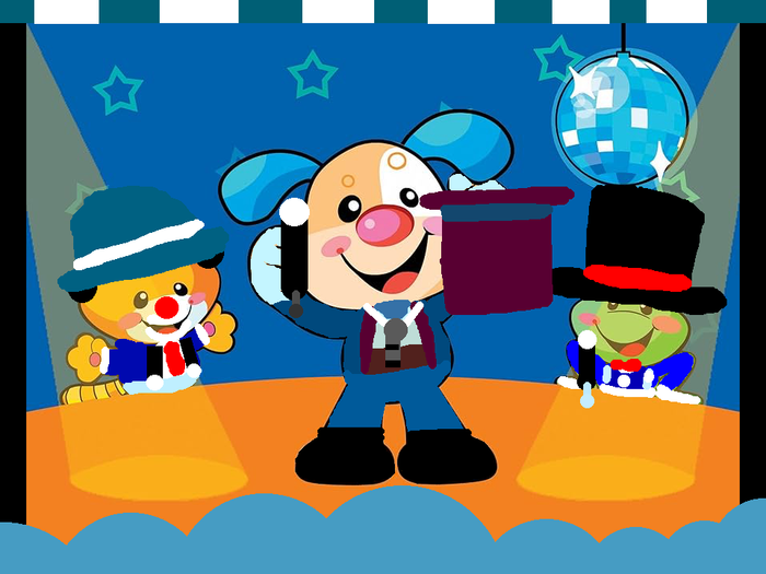 Puppy the ringmaster bozo’s circus (the fisher price laugh and learn circus show)
