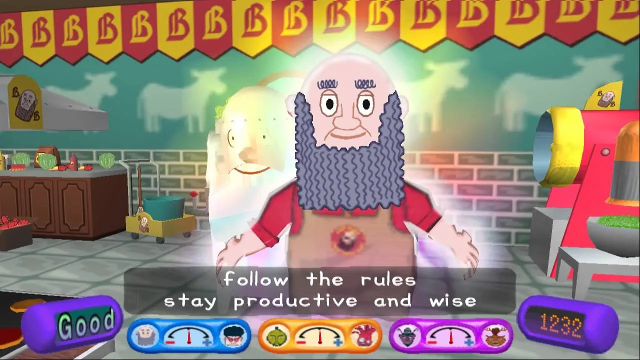 Beard Burger Master (Parappa The Rapper 2)