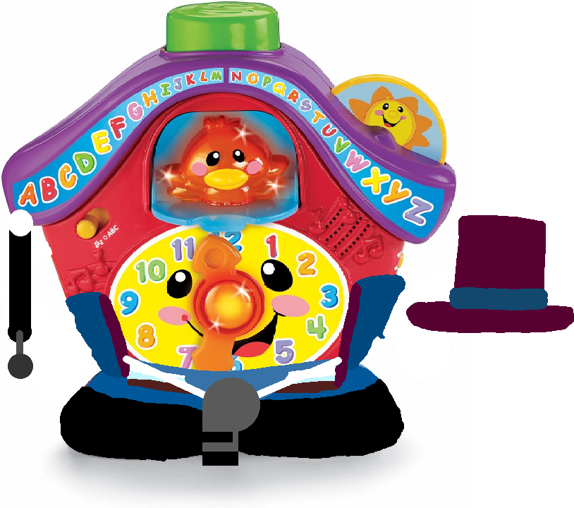 Ringmaster Clock (The fisher price laugh and learn circus show)