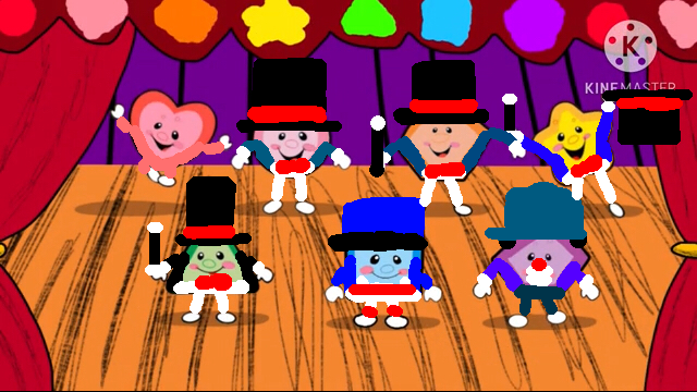 The performer shapes (the Laugh&Learn circus show)