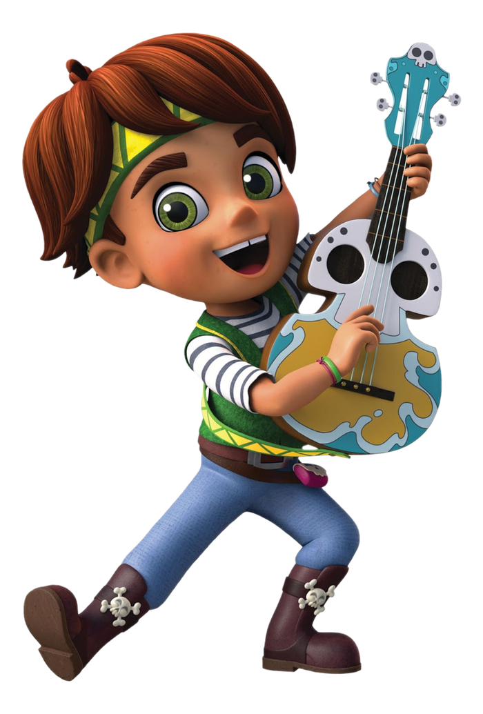 Tomás Montes (Santiago of the Seas) David Mattle (Singing voice in Season 2 Episode 9 “Comet Cupcakes/Tina's New Friend” to Season 2 Episode 23 “Sky Pirates, Part 2”)