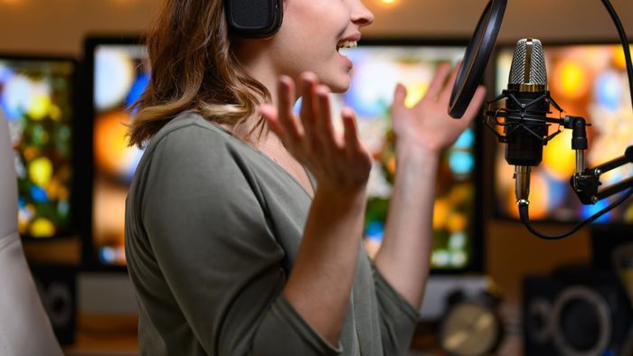 Voice for storytelling