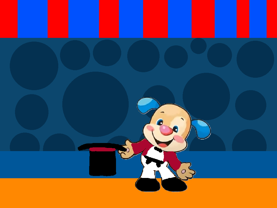 Puppy the ringmaster (Wallace brothers circus)