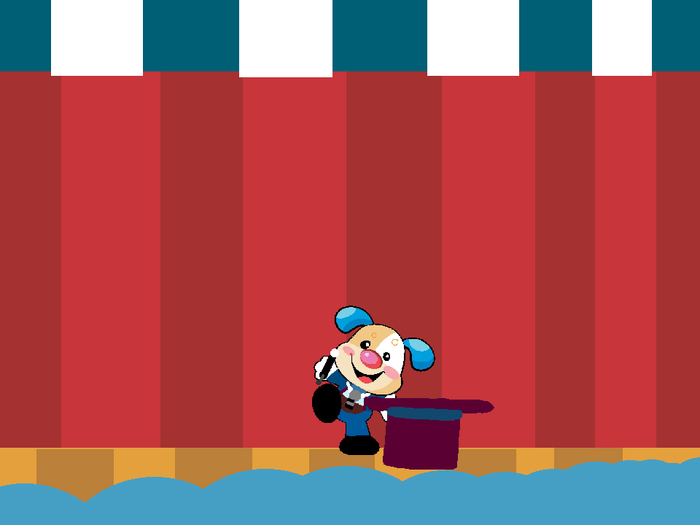 Puppy the ringmaster