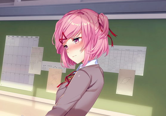 Natsuki (DDLC RUSSIAN FANDUB: Kristina Sherman)