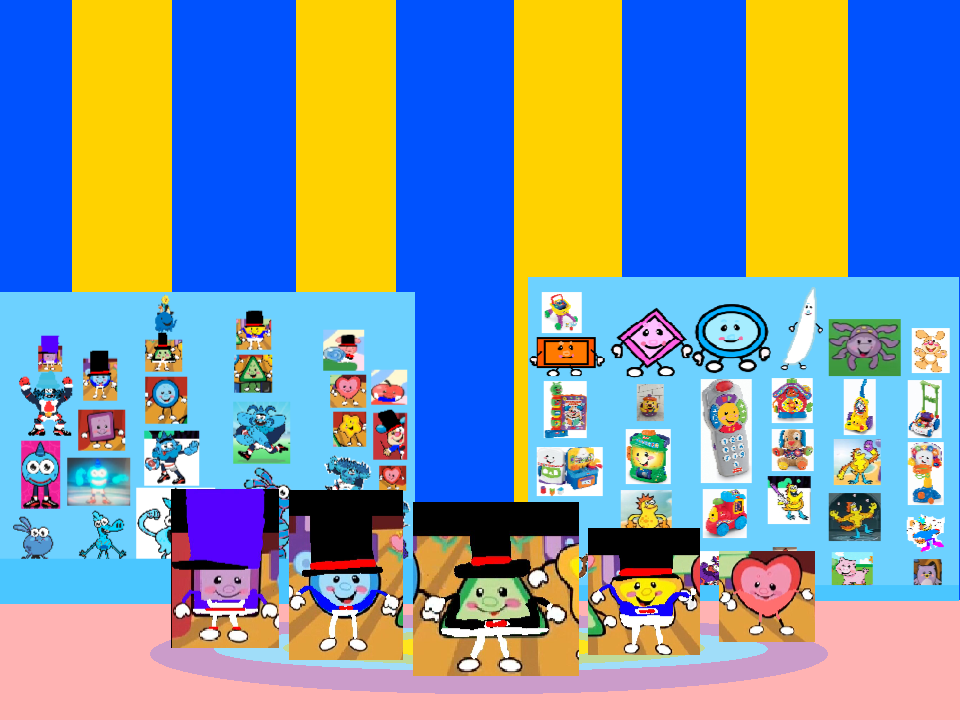 The performer shapes