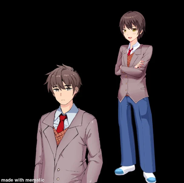 MC/Protag (DDLC RUSSIAN FANDUB: Aleksandr Kovrizhnykh)
