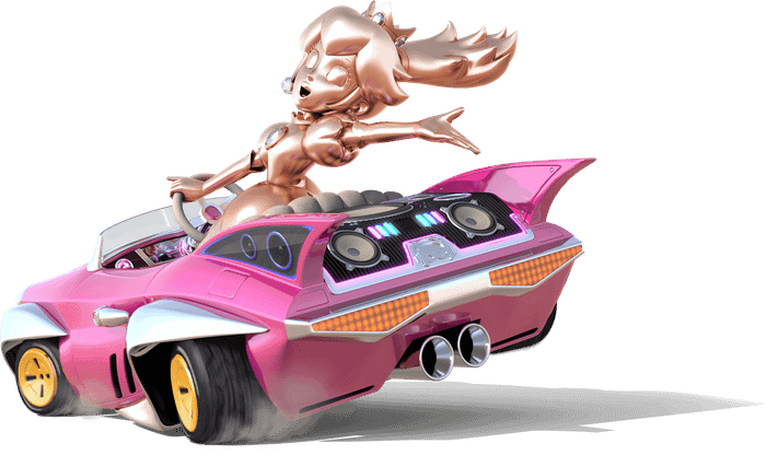 Pink Gold Peach (Mario Franchise)