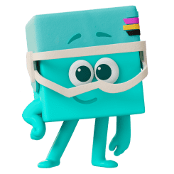 Cyan (Colourblocks)
