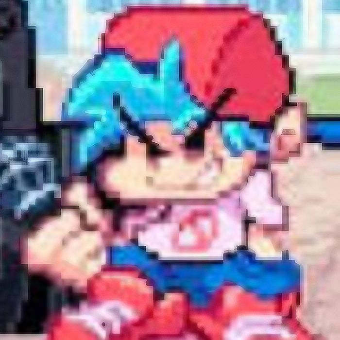 Pixel BF/Boyfriend - [FNF Week 6]