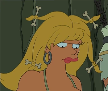 Thog (Tress MacNeille, Futurama) (Fox era)