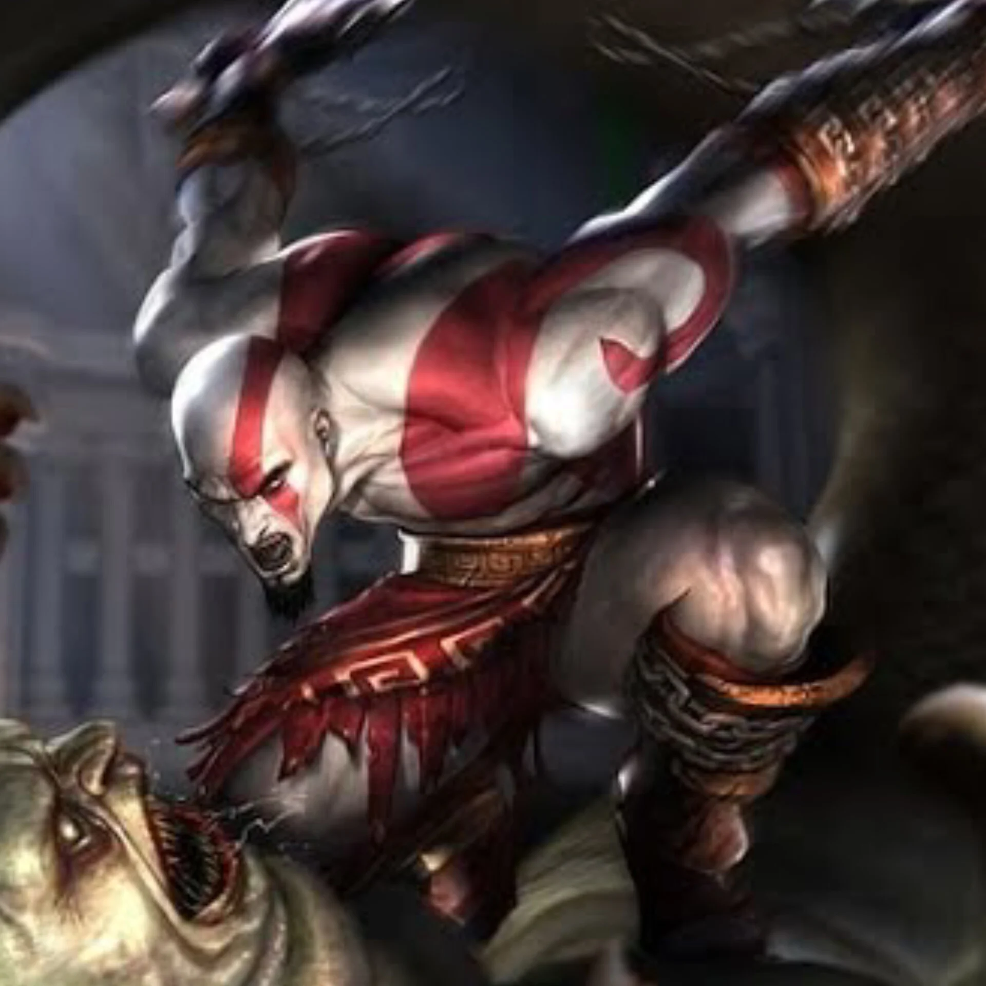 GOD OF WAR 2 Kratos (Spanish spain)