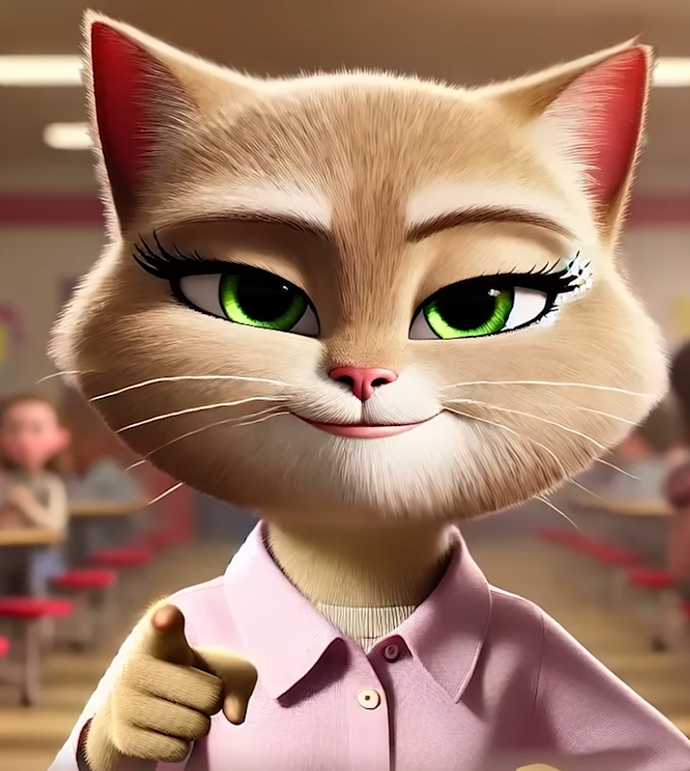 Evil sisters bullies cat (Kittinopia stories)