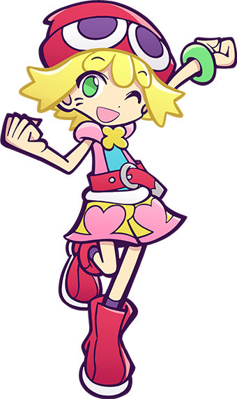 Amitie (Puyo Puyo, Japanese VA: Shiho Kikuchi)