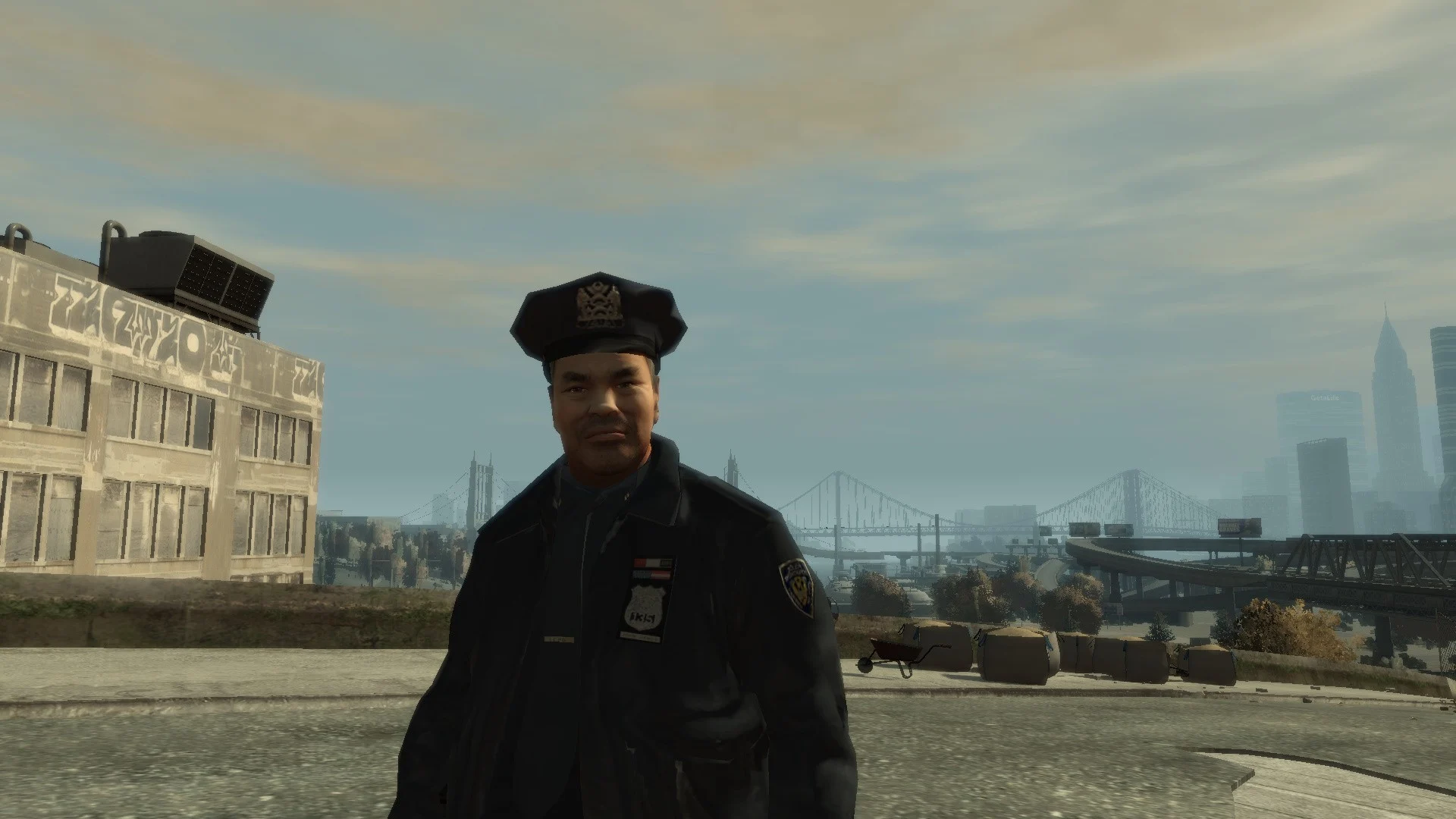 GTA 4 Cop Traffic Black