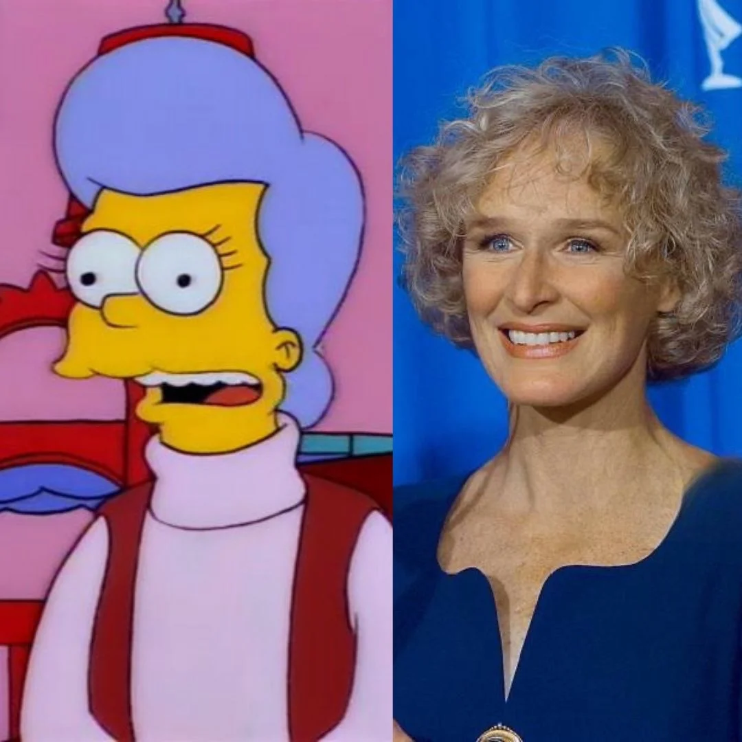 Mona Simpson (The Simpsons) [VA: Glenn Close]