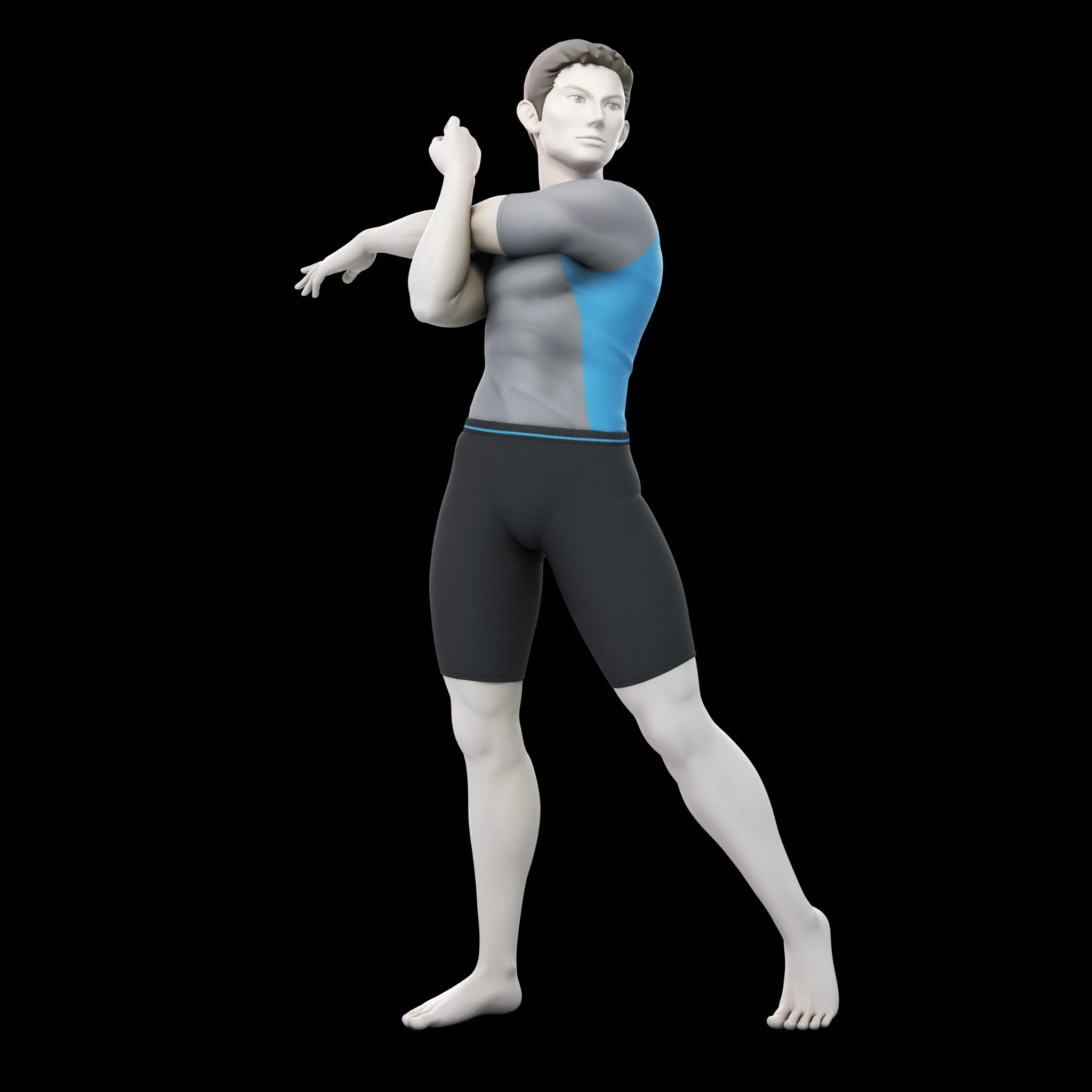 Wii Fit Trainer (Male) (SSB4 / Super Smash Bros for 3DS and Wii U) (SSBU / Ultimate)