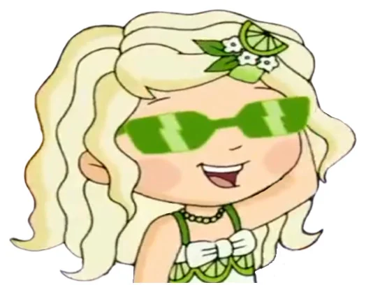 Lime Light Chiffon (Strawberry Shortcake 2003, Speaking Voice)