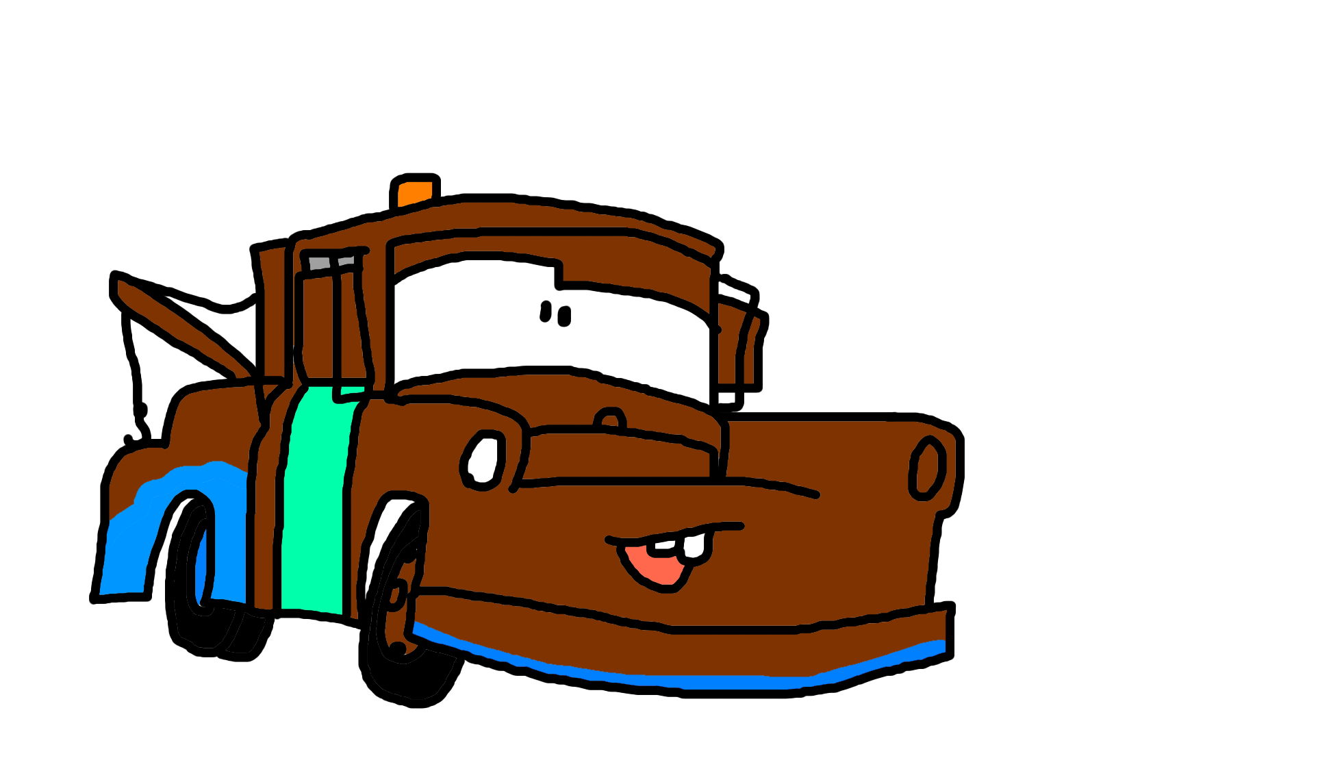 Tow Mater (Cars Series - Retrained Version)