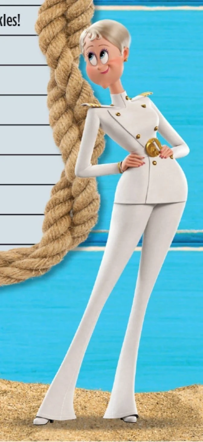 Ericka Van Helsing (Hotel Transylvania 3: Summer Vacation/Hotel Transylvania: Transformania) (VA: Kathryn Hahn)